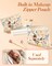 2 Pack Canvas Tote Bag - with Makeup Pouch Zipper Bag for Women Retro Flowers Reusable Grocery Cotton Cloth Shoulder Bag for Gym, Travel, Work